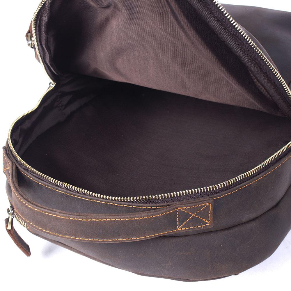 Tan Rucksack Tan Leather Rucksack - Vintage & Retro Backpack | CODA