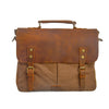 Borsa a spalla porta laptop in tela cerata | NIAGARA - Caffè