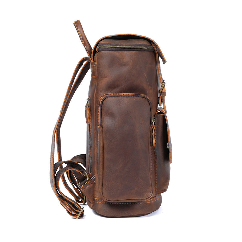 sac à dos homme vintage cuir