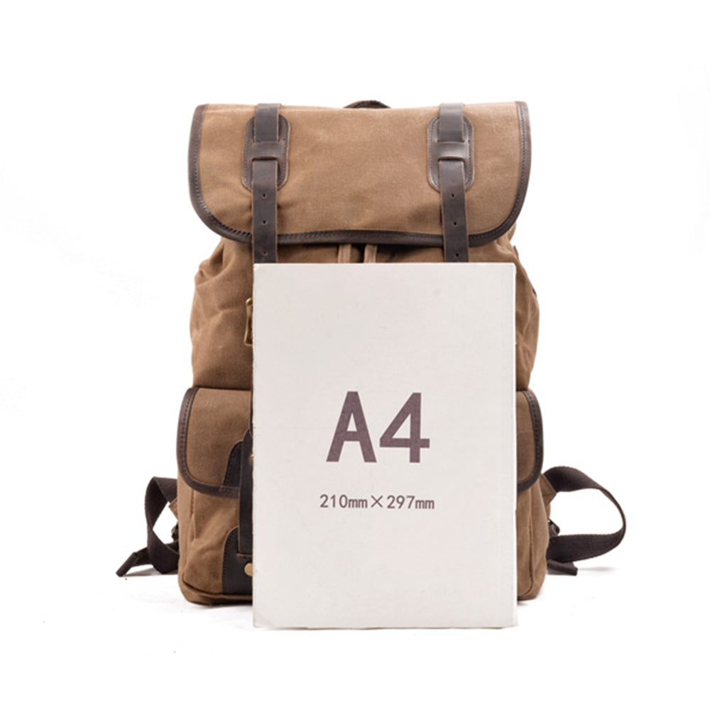 large canvas backpack