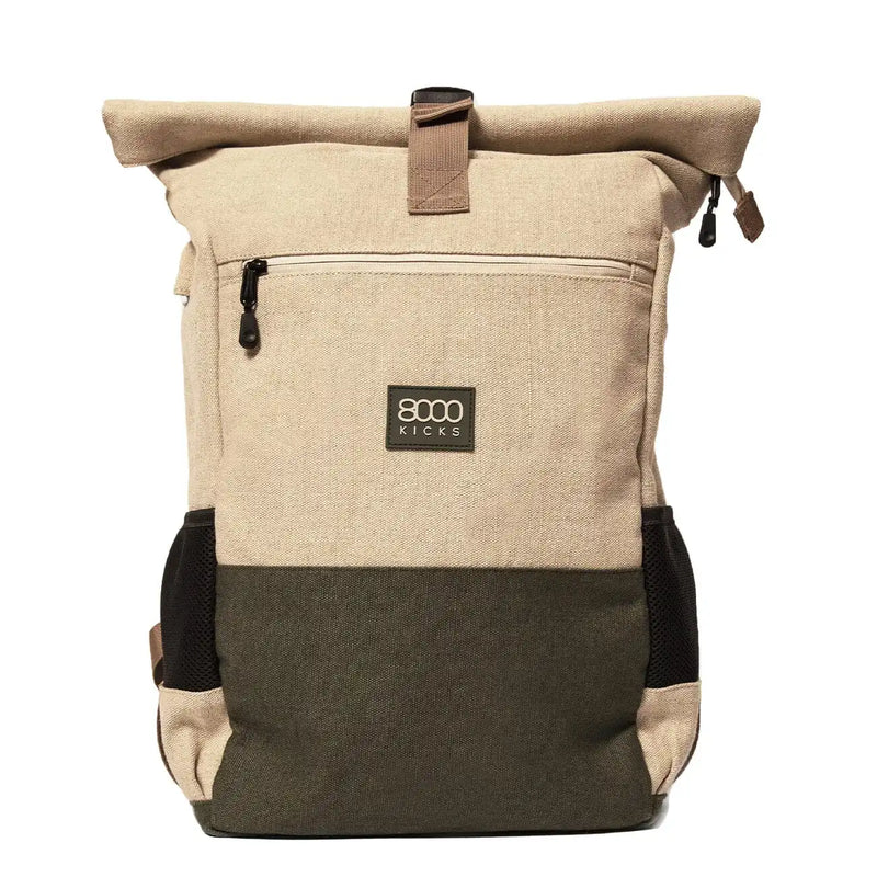 large hemp backpack