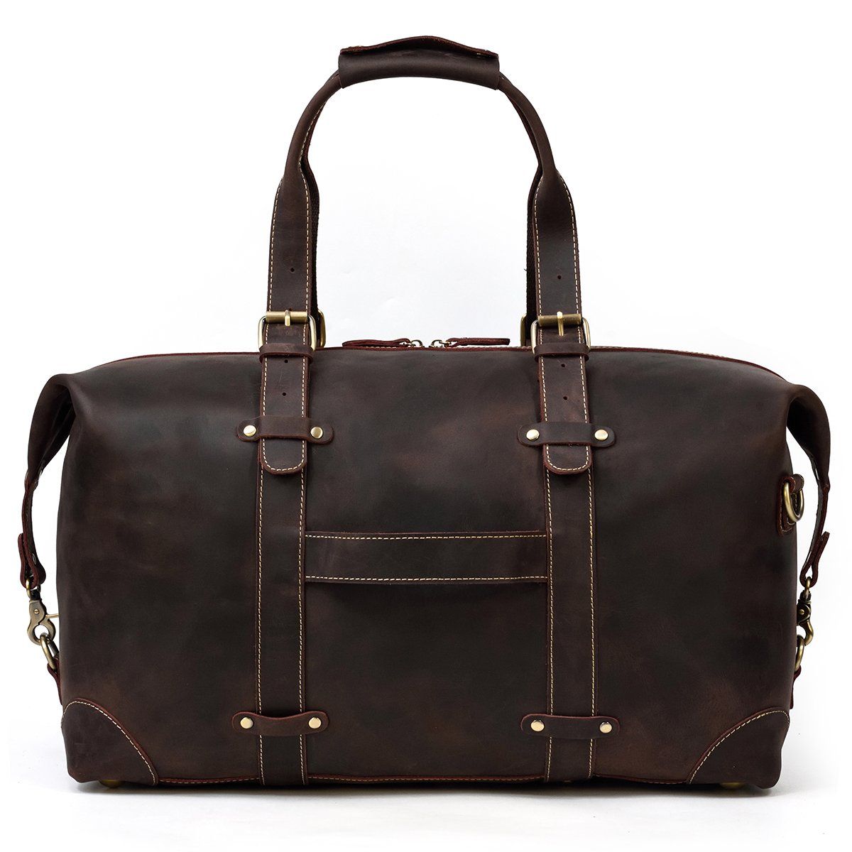 large leather travel bag for travel