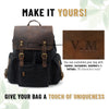 Waxed Canvas Backpack | LATVIA - Black / Yes