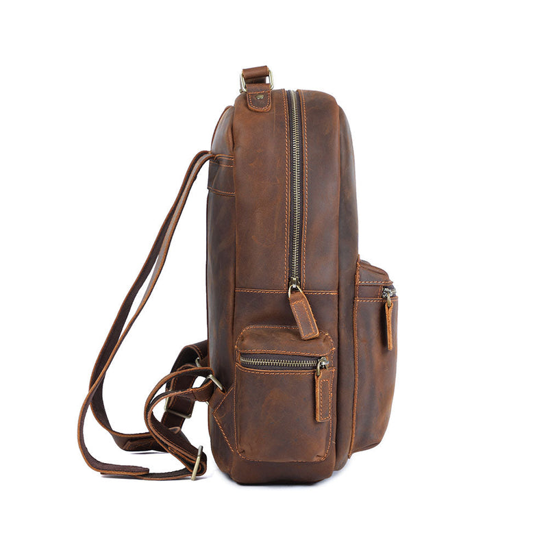 leather backpack for women