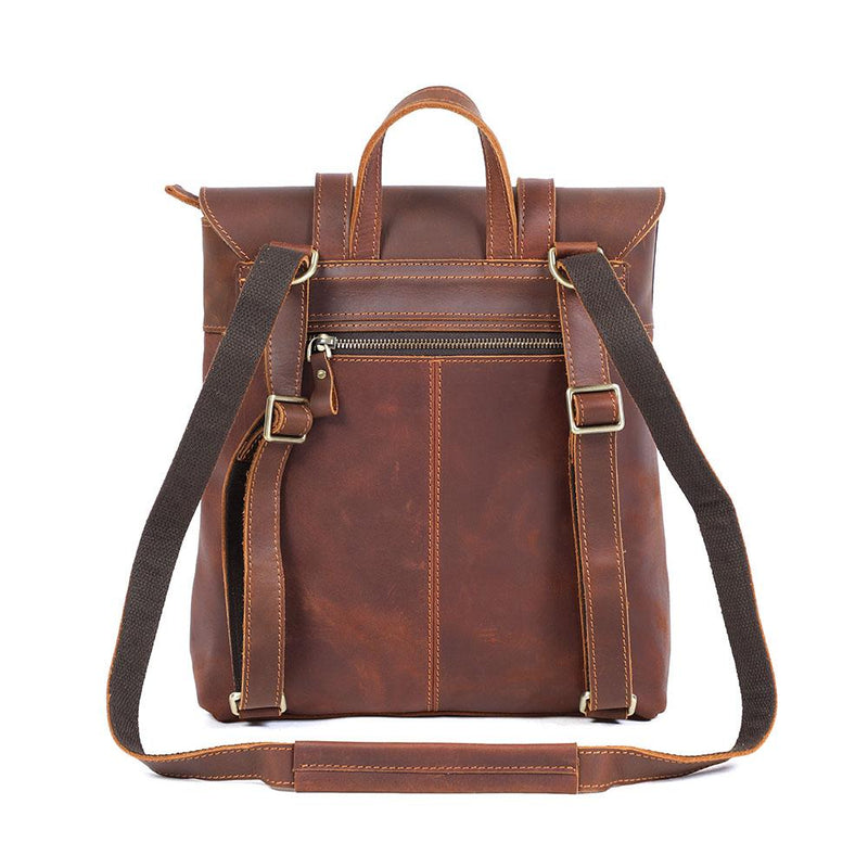 leather backpack for women