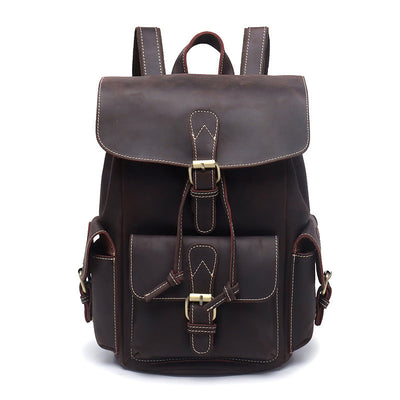 leather backpack for women