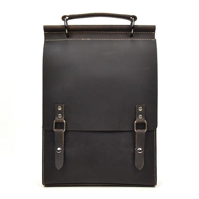 leather backpack handbag