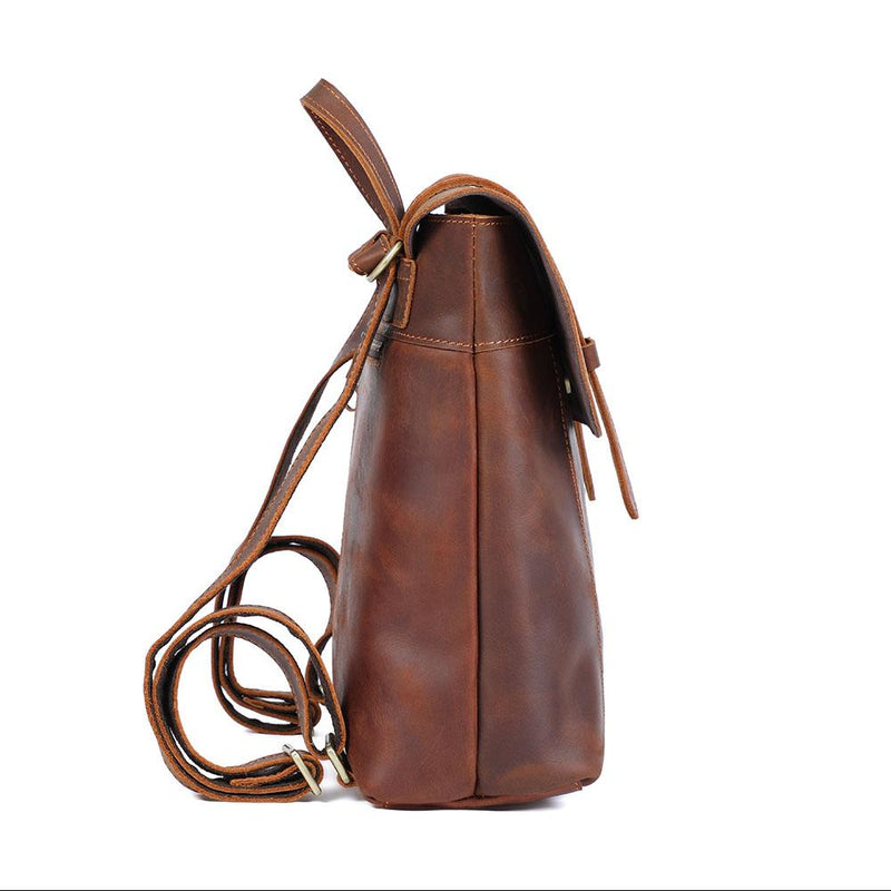 leather backpack ladies