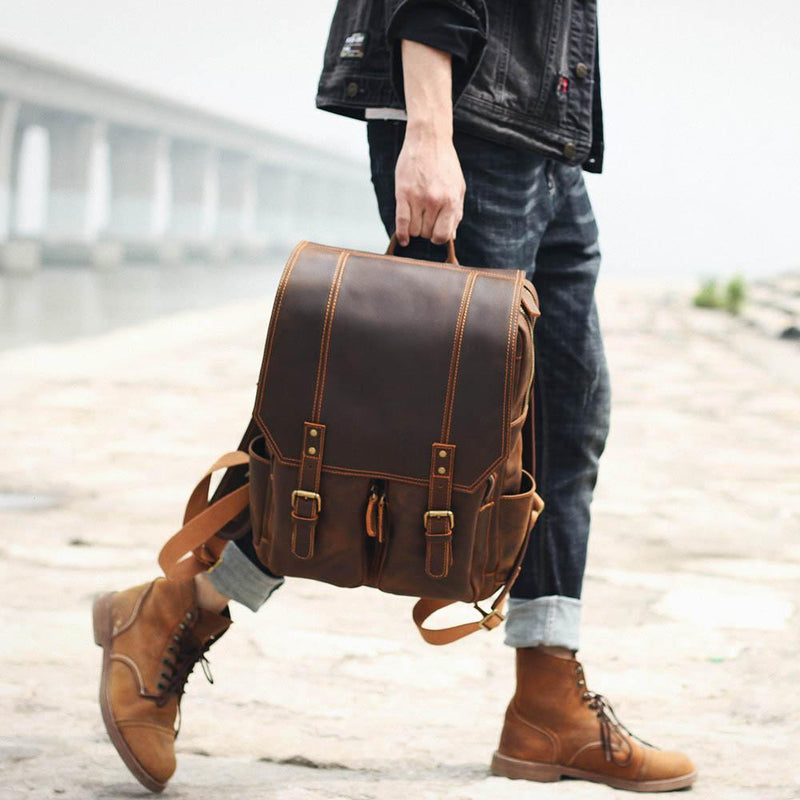 leather backpack uk ladies