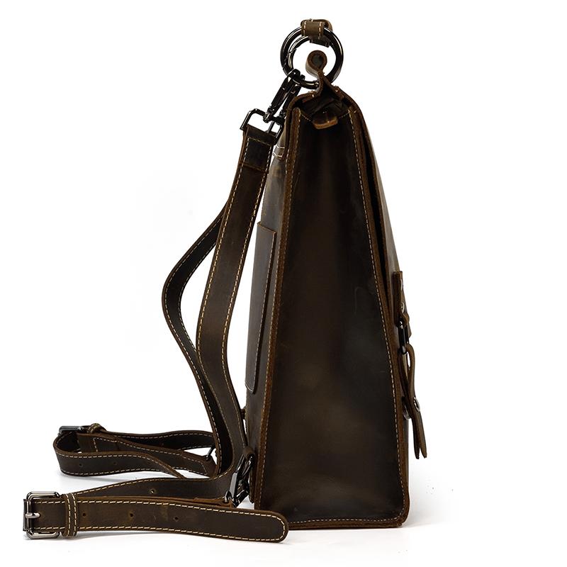 leather backpack womens