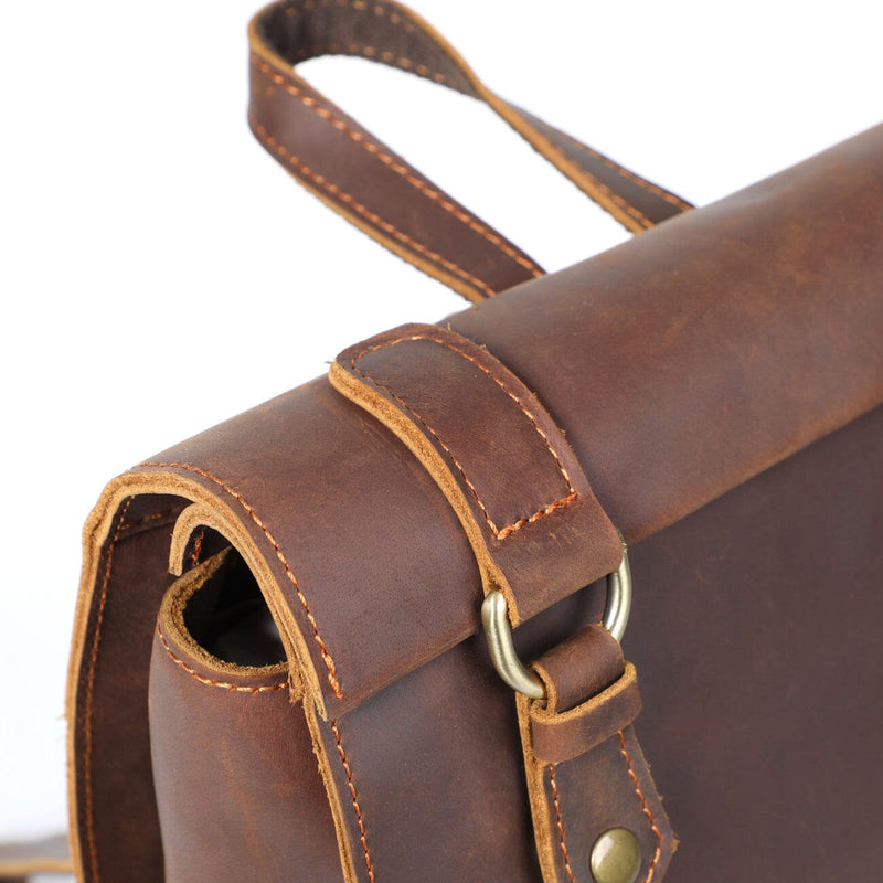 leather book bag mens