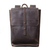 Leather Business Backpack | LYVE - Brown