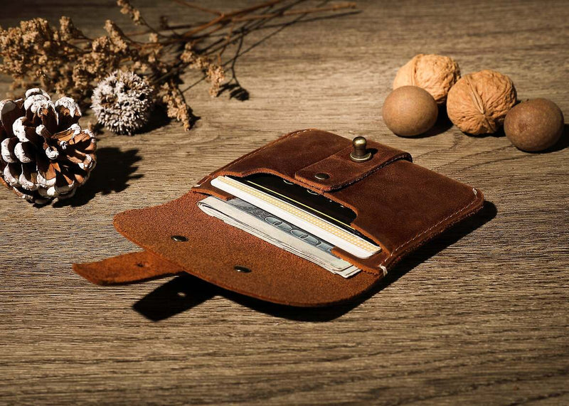 leather card holder