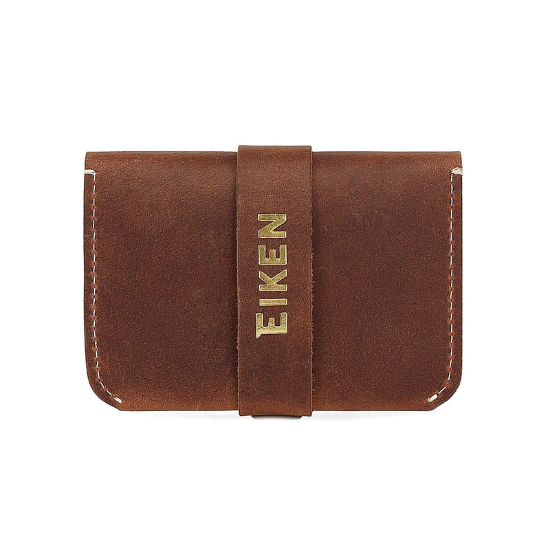 leather card holder