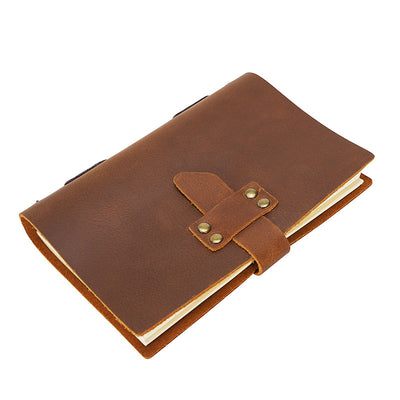 leather covered notebook