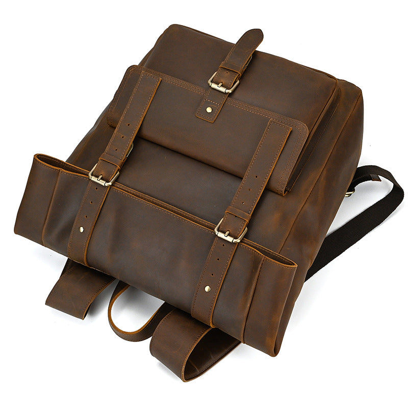 leather haversack