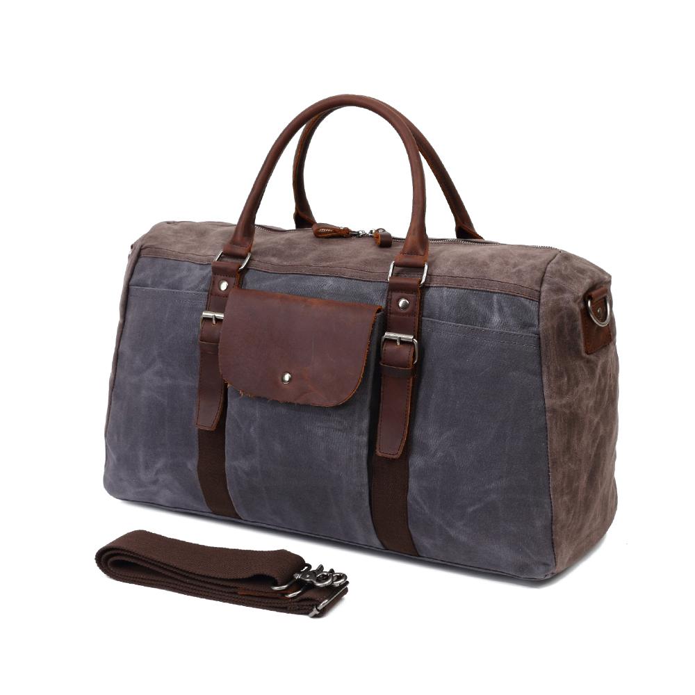 leather holdall bag