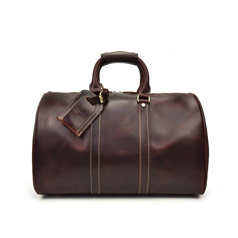 leather holdall