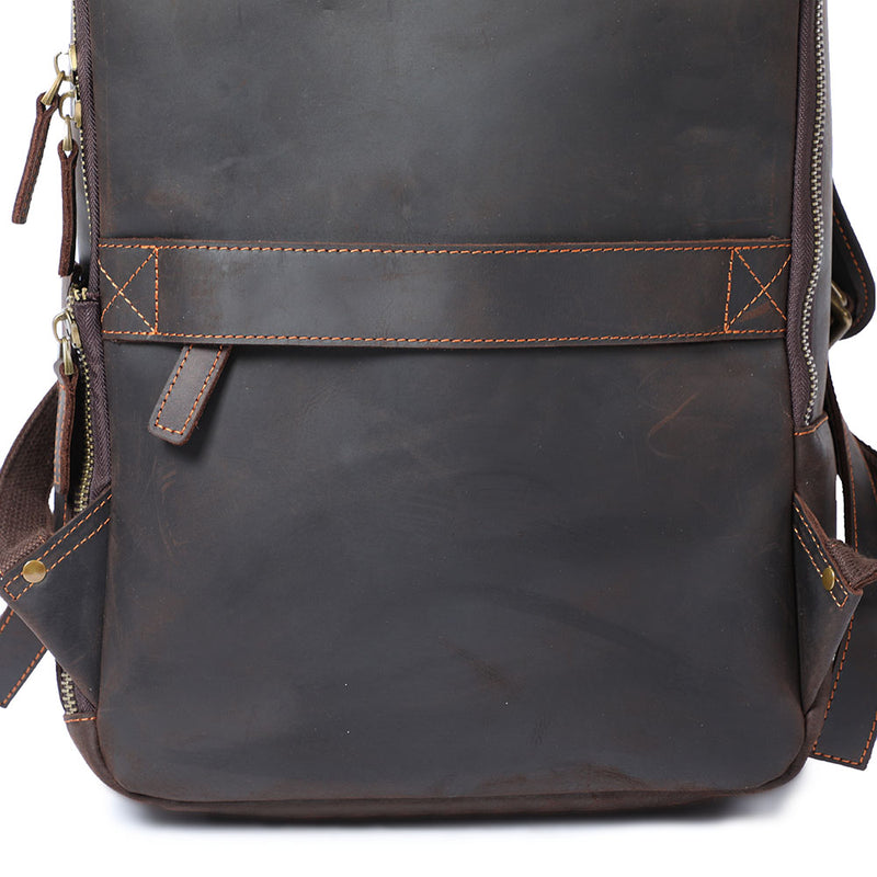 leather laptop bag backpack