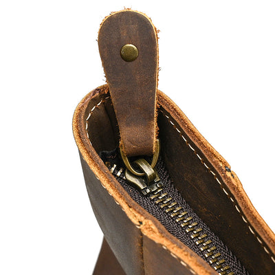 leather rucksack for men