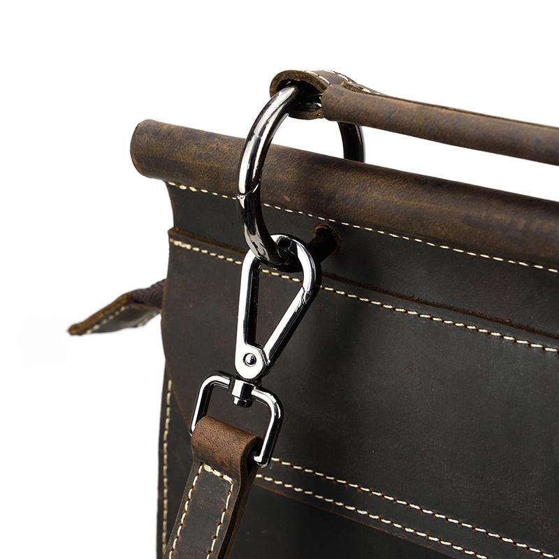 leather rucksack handbag