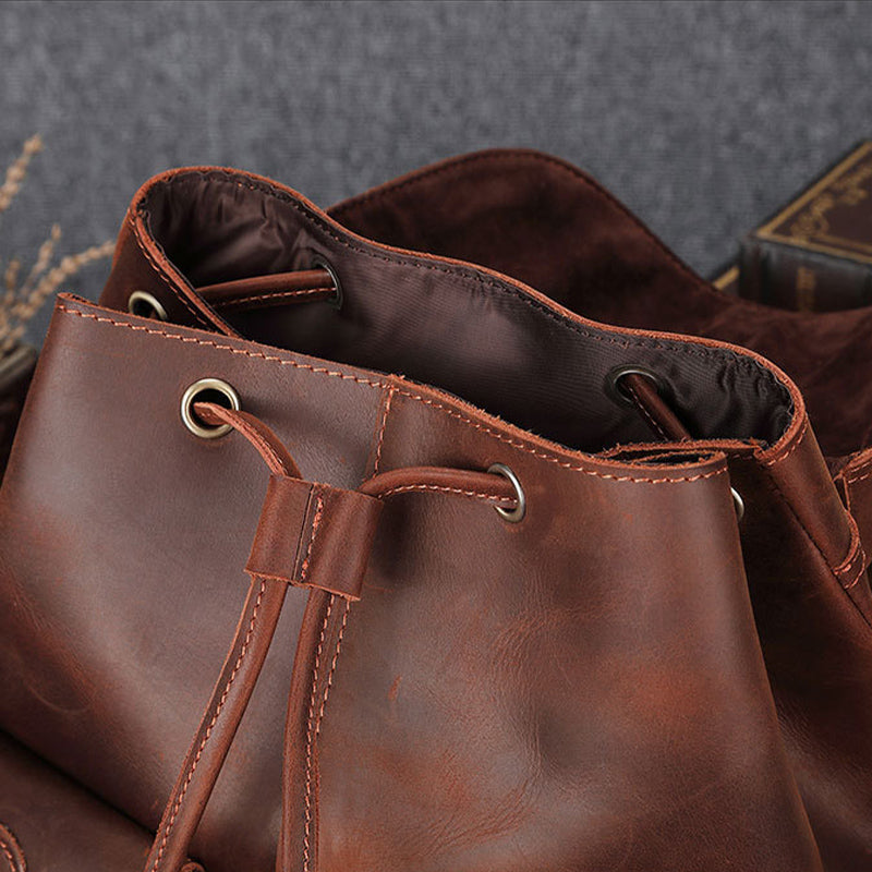 leather satchel backpack