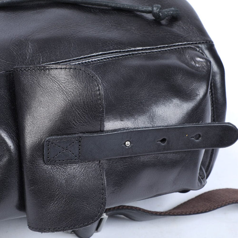 sac à dos cuir noir homme