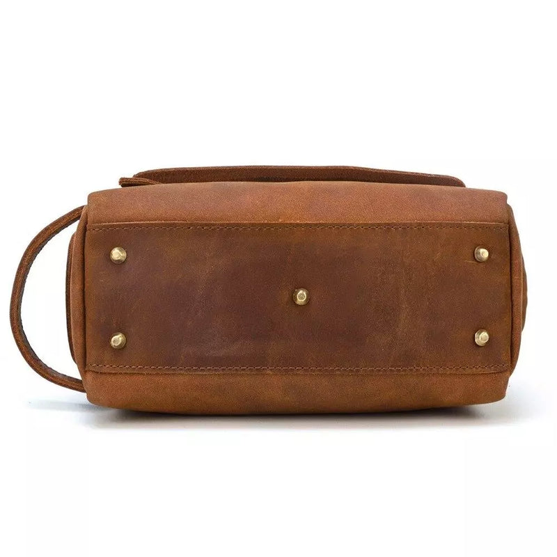 Leather Toilet Bag