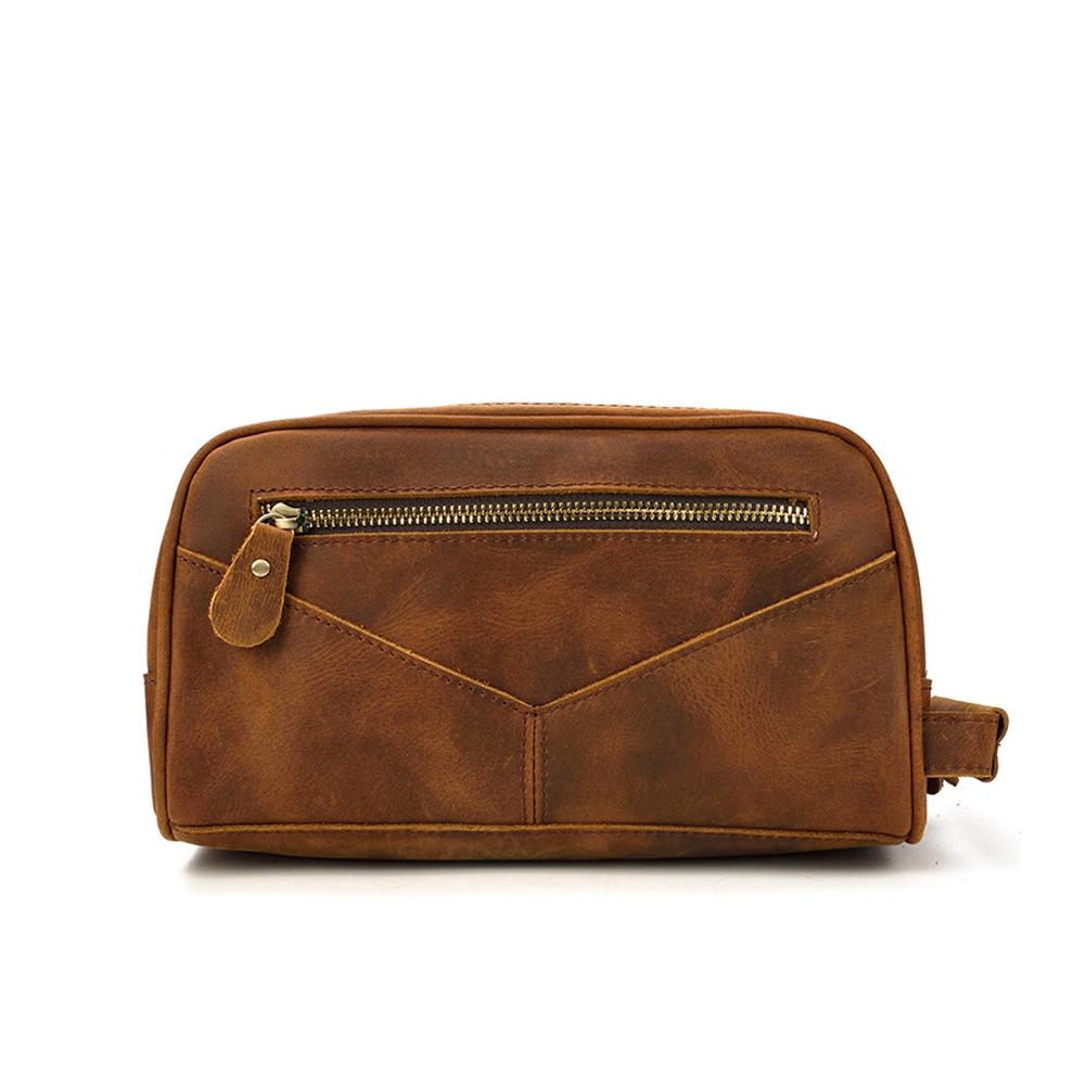 Leather Wash Bag