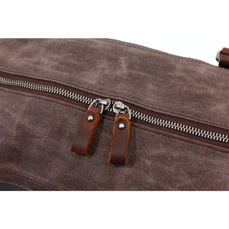 leather weekend bag holdall