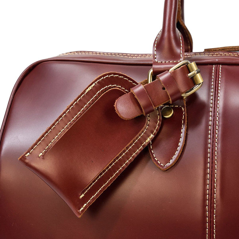 leather weekend bag holdall