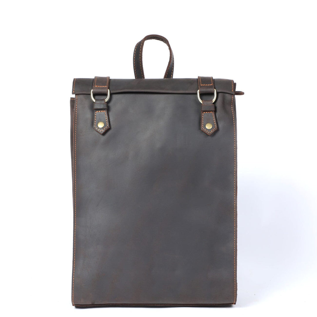 バッグ aucentic Full Grain Leather Backpack フルグレインレザーバックパック｜aucentic(オーセンティック)