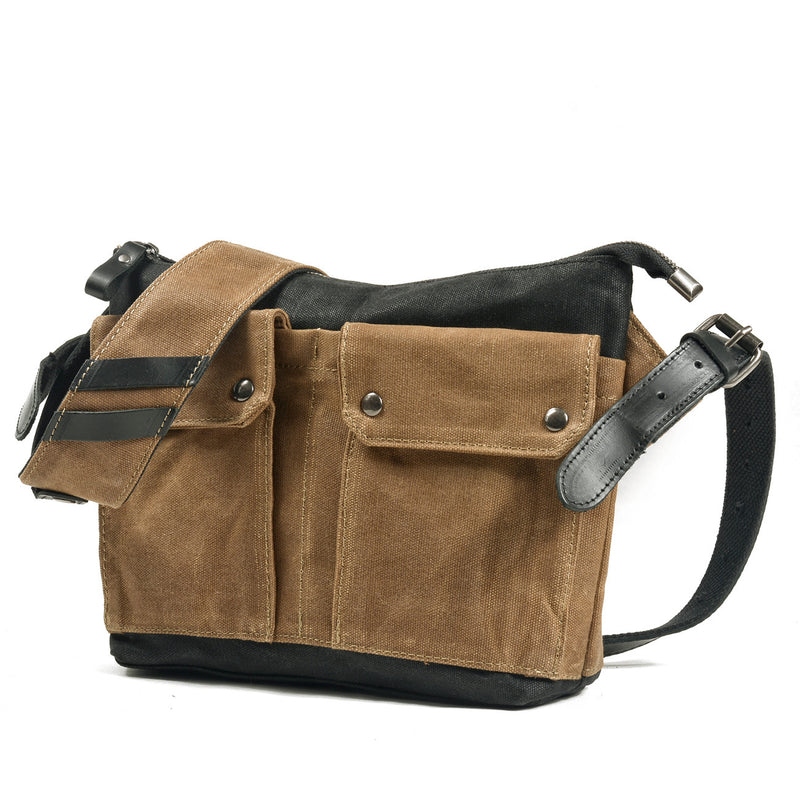 lightweight canvas crossbody bag