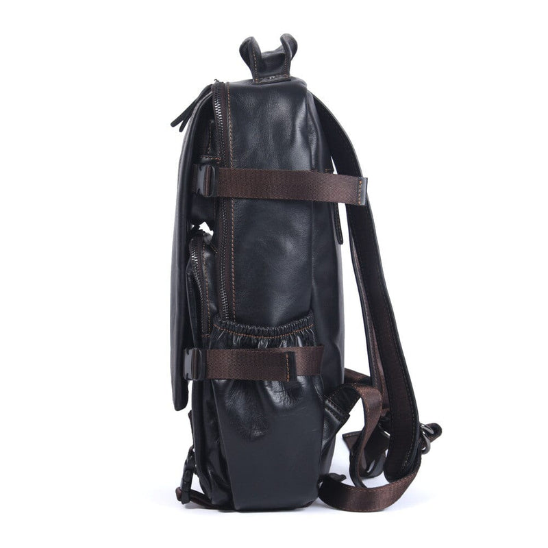 sac à dos homme cuir noir