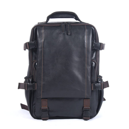 mens-black-leather-backpack-