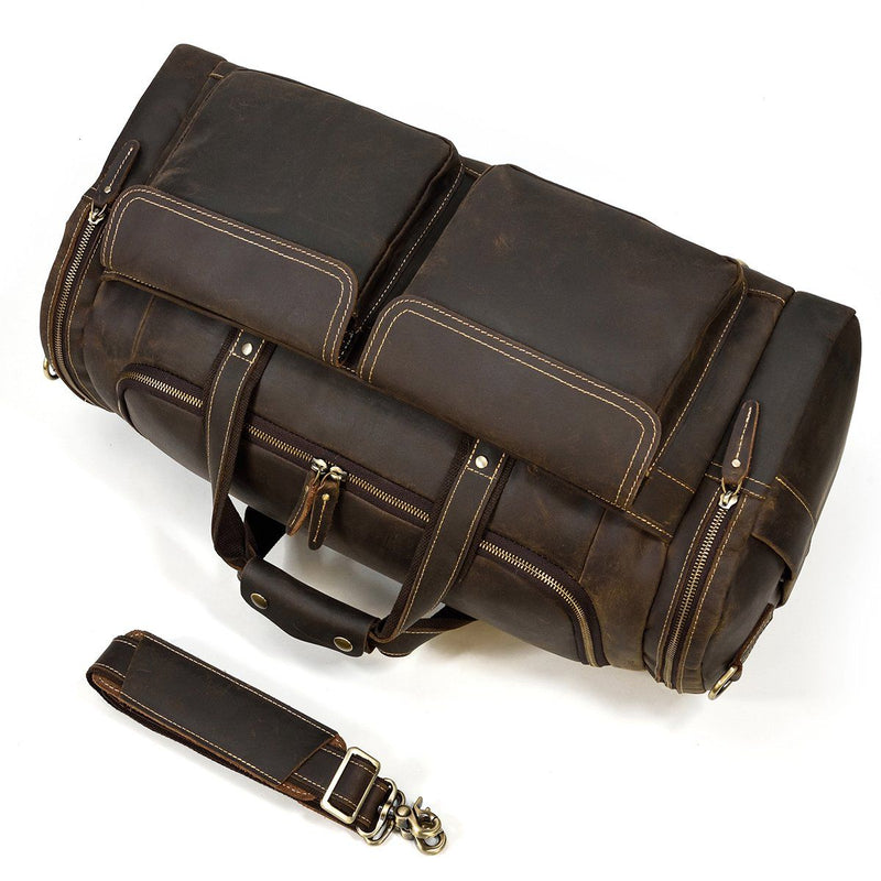 Sac de Voyage en Cuir Homme soute