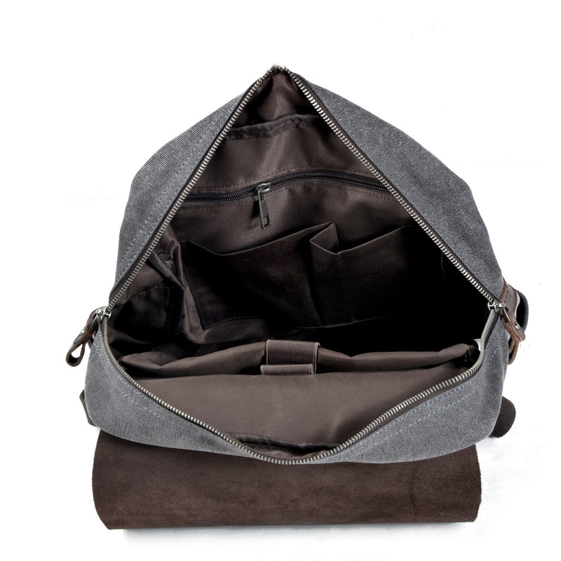 Cotton Canvas Backpack - Lightweight Cloth Backpack | MILAN