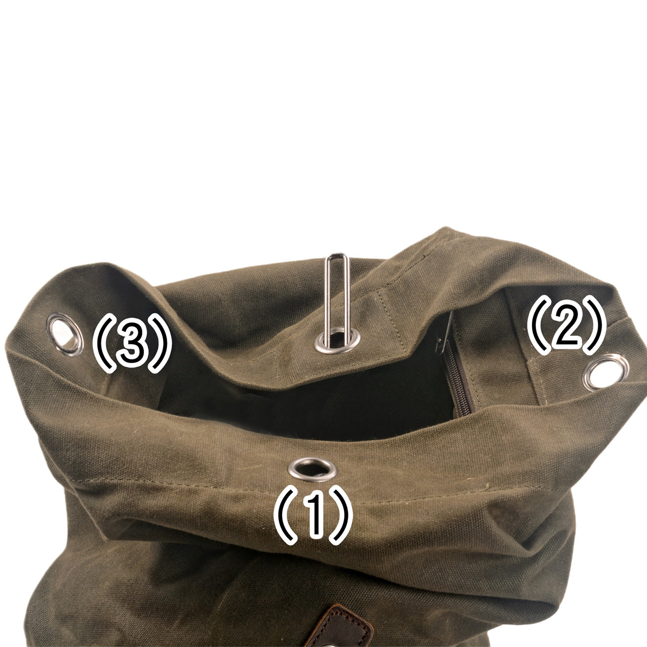 Campaign Waxed Canvas Large Field Duffle Bag | Mission Mercantile