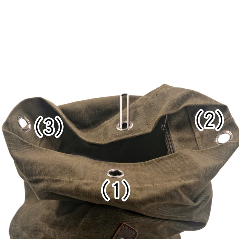 military duffle bag