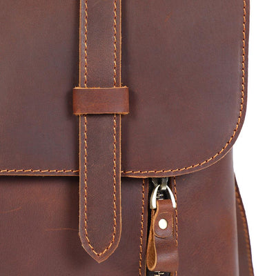 mini backpack leather