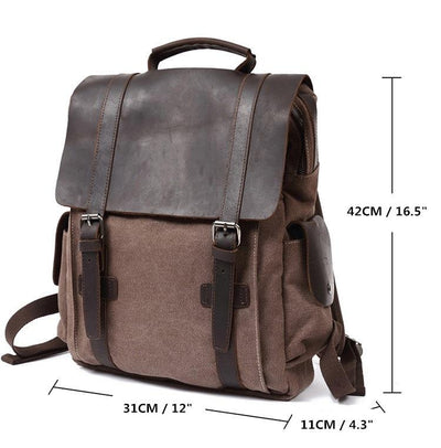 canvas purse backpack