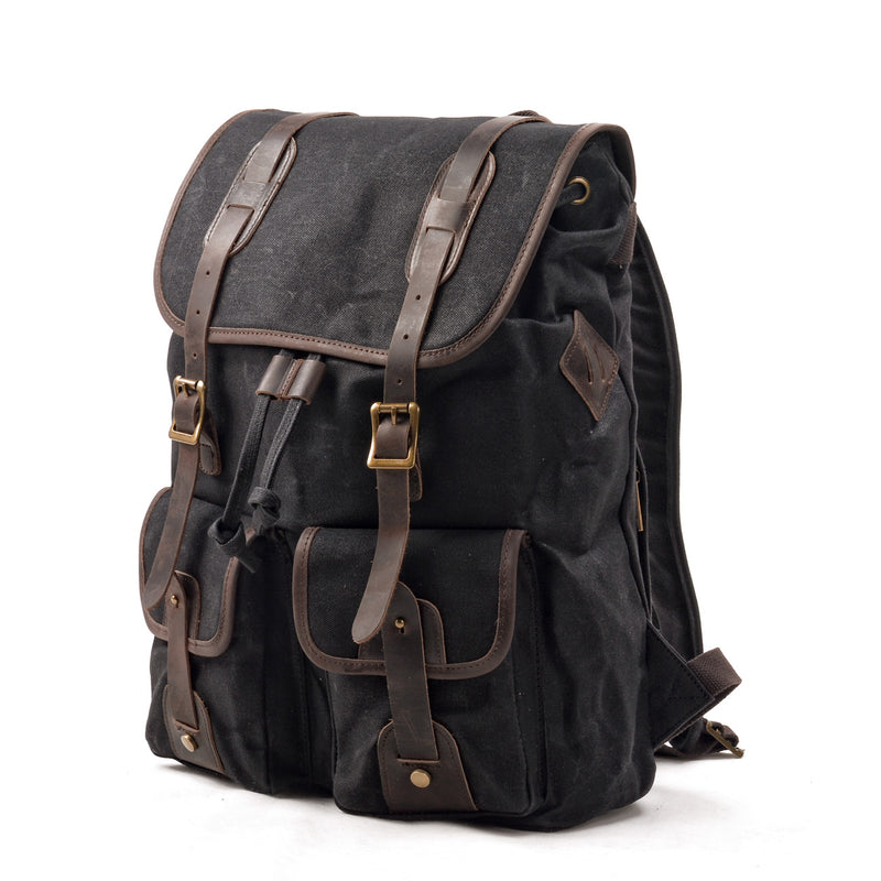 old fashioned backpack