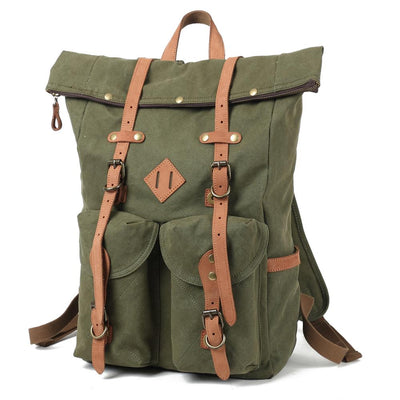 outdoor canvas backpack