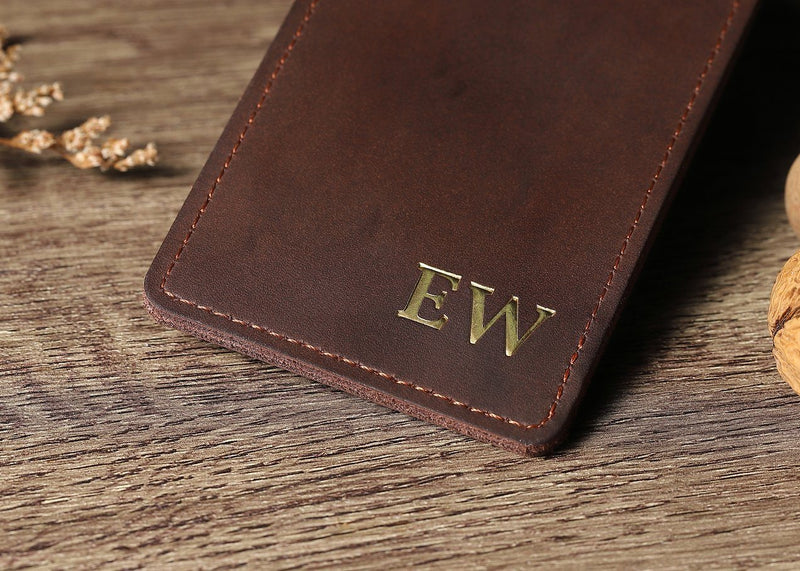 personalised leather luggage tags