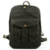 Premium Canvas Backpack | YSTAD - Black