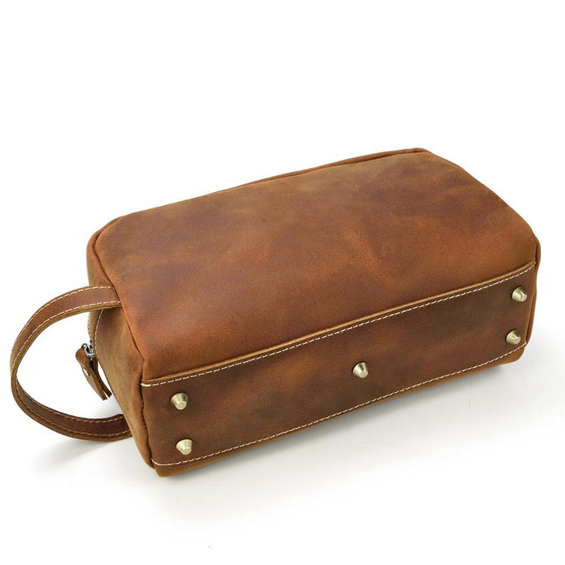 Leather Toiletry Bag