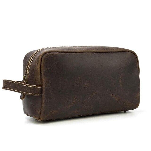 Leather Toiletry Bag