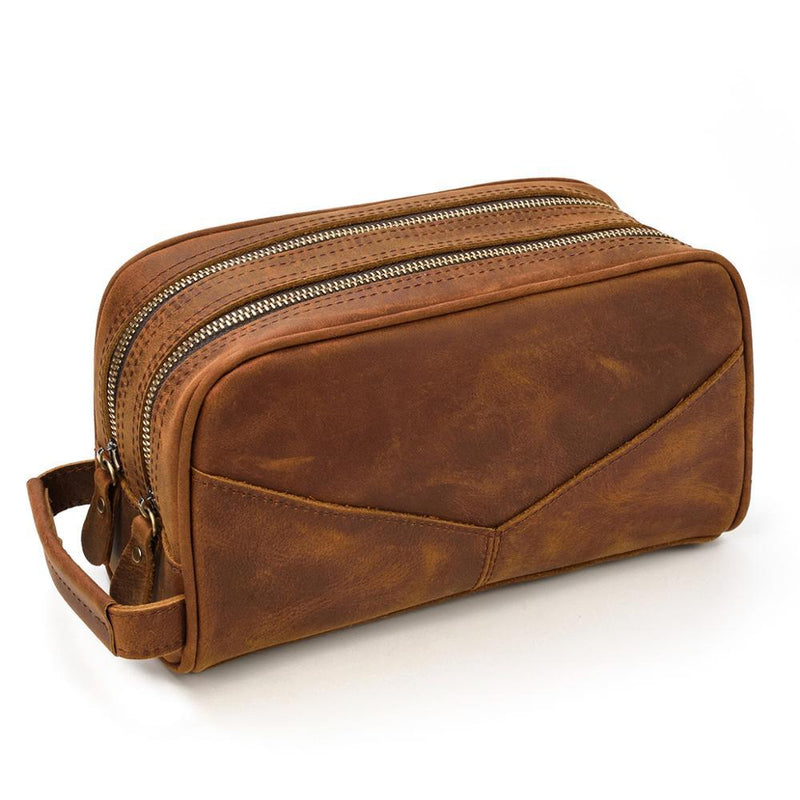 Leather Wash Bag