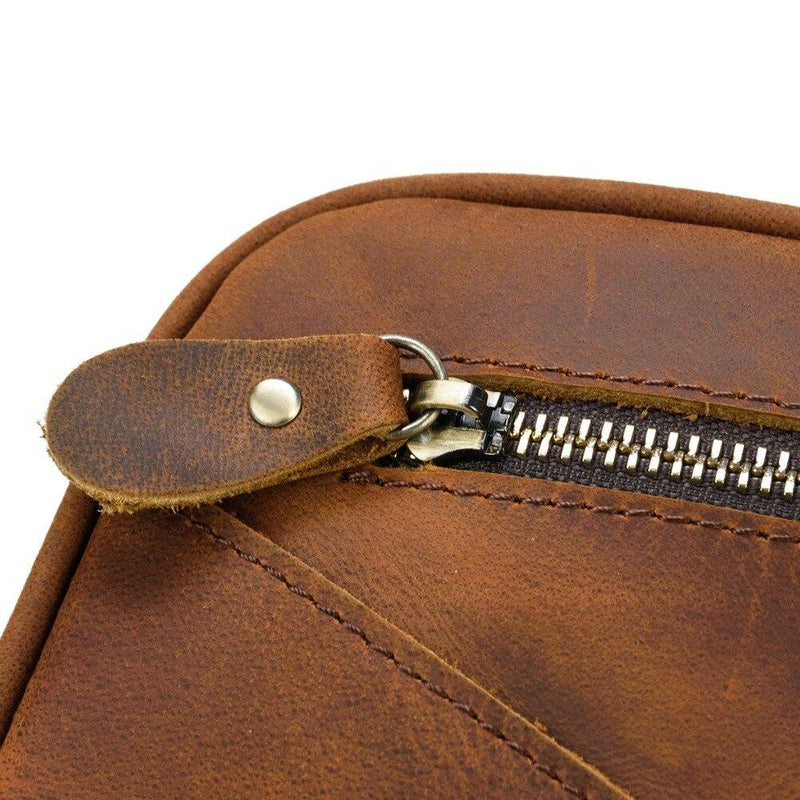 Leather Wash Bag