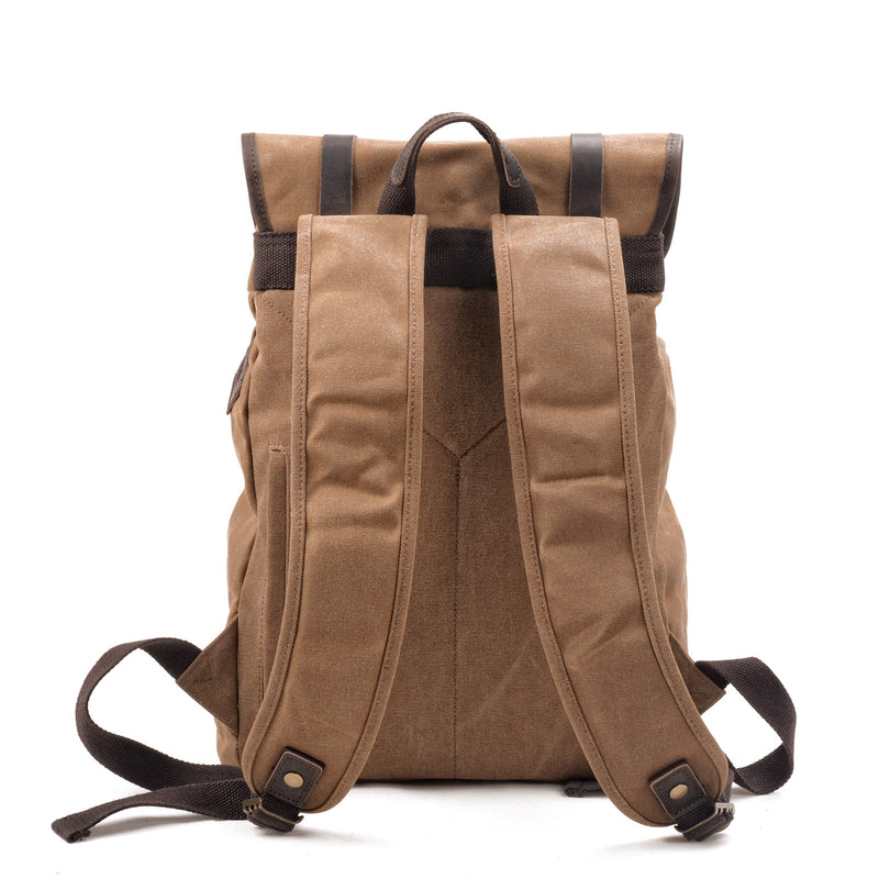 rustic backpack